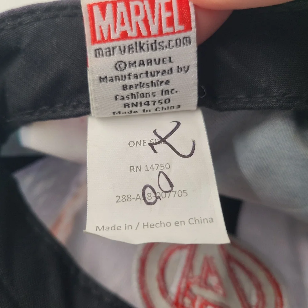 Youth Avengers Hat Snapback Marvel Comics Captain America Iron Man Thor‎ Hulk